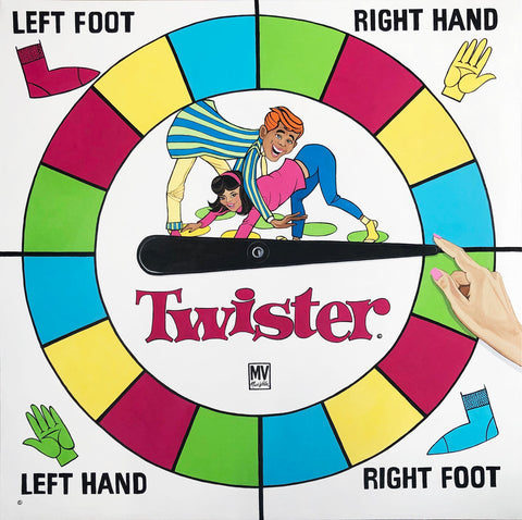 Twister, 40x40