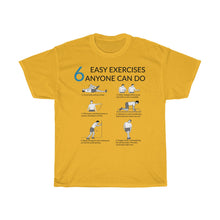Load image into Gallery viewer, Easy Exercises Unisex Cotton Tee - dogs-wine