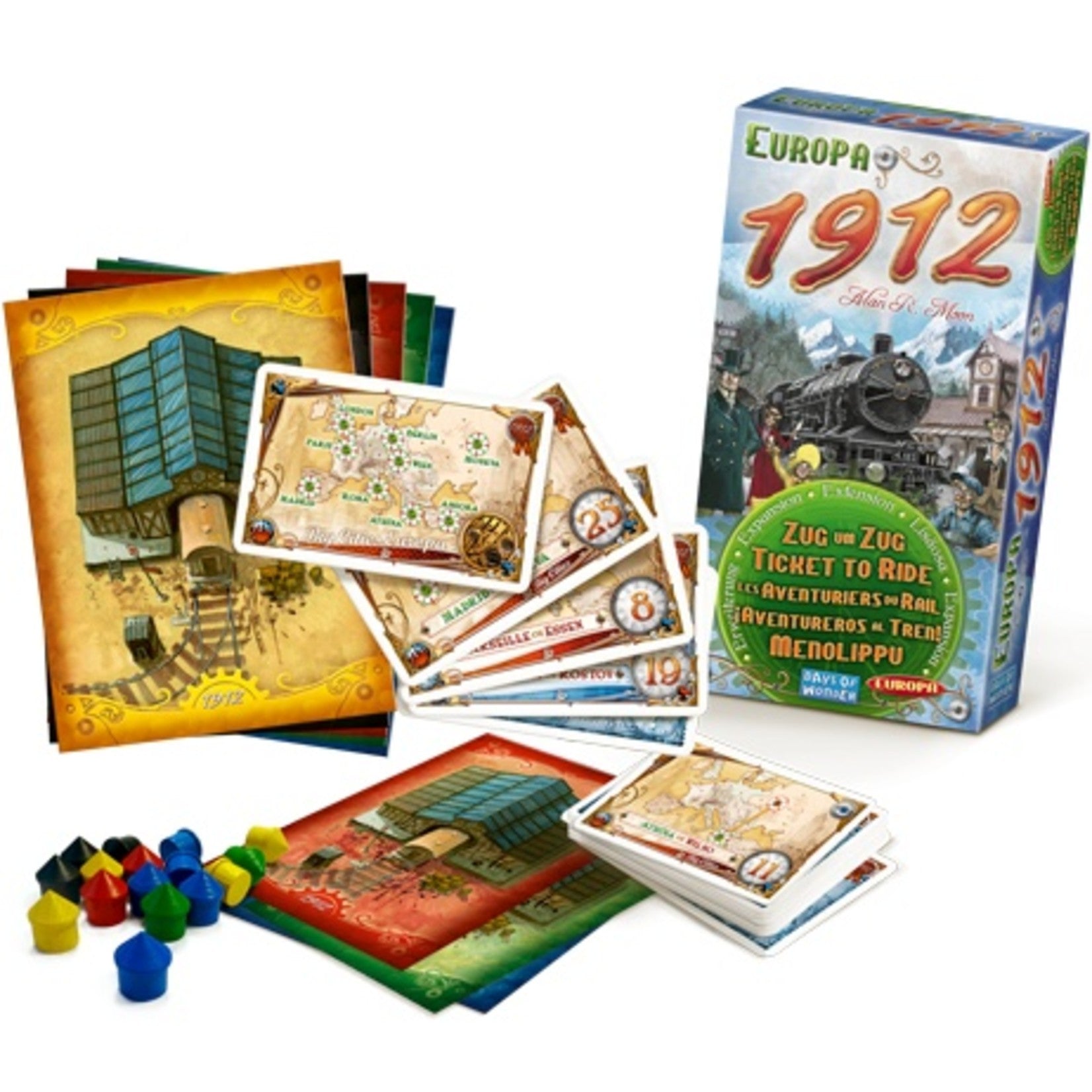 Ticket to Ride: USA 1910 Expansion | EurekaPuzzles