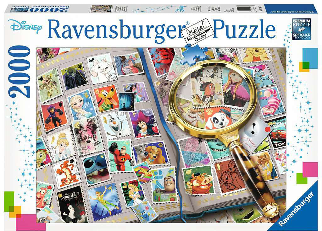 I Did This 2,000-PIECE DISNEY STAMPS PUZZLE by Ravensburger (And