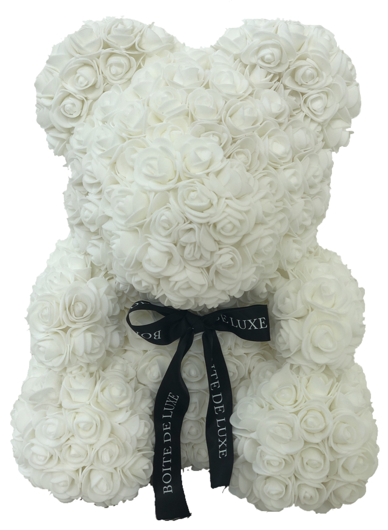 white teddy bear images with roses