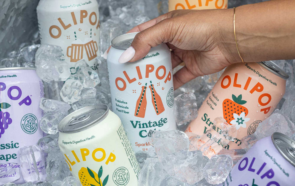 A variety of OLIPOP Soda Flavors