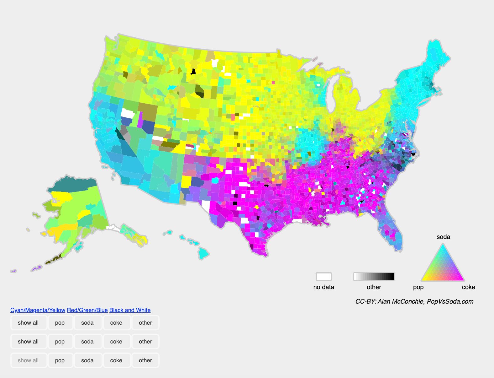 pop vs soda map