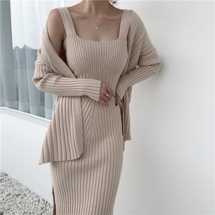 two piece cardigan set