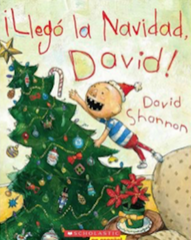 Llego la navidad David Spanish Picture Book
