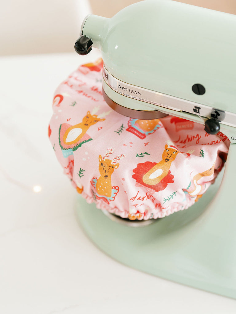 Stand Mixer Bowl Covers - Gingerbread Cats – Dalisay Design Fabrics