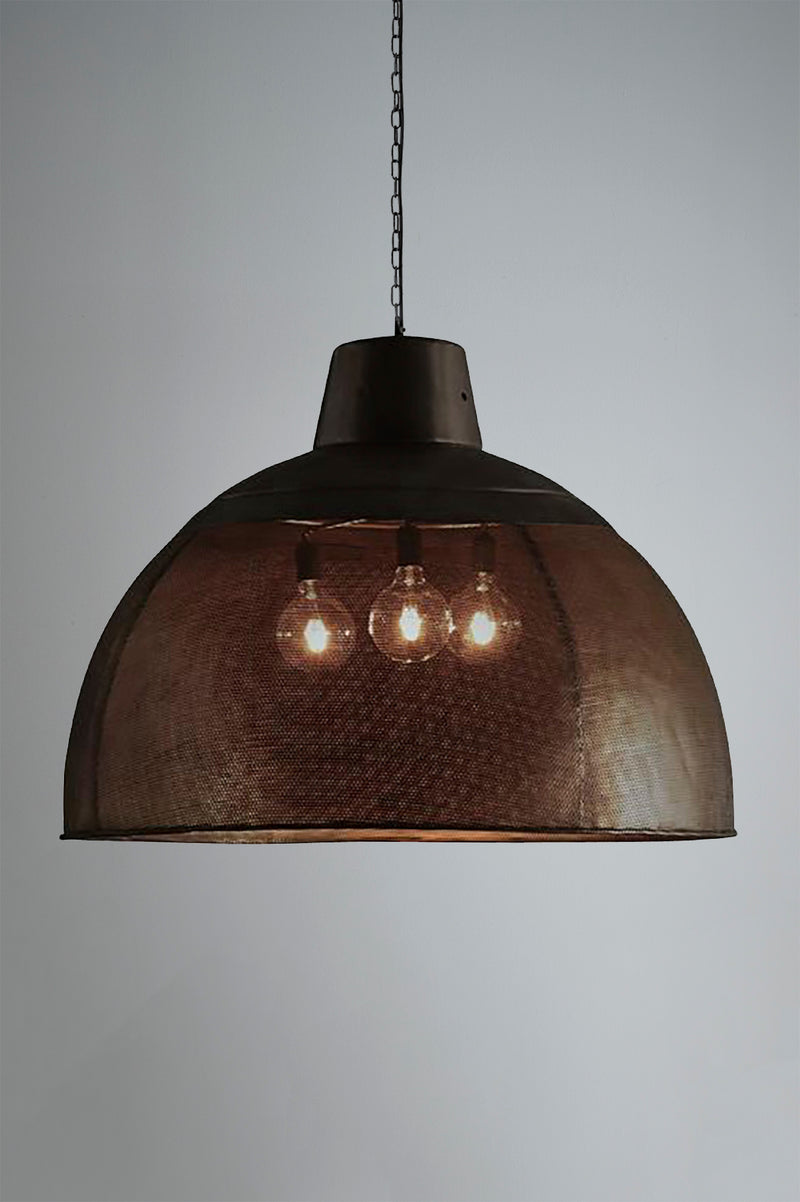 matt black ceiling pendant