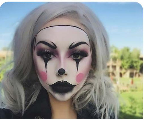 sad clown makeup ideas