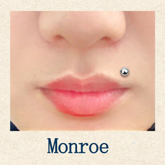 monroe piercing 