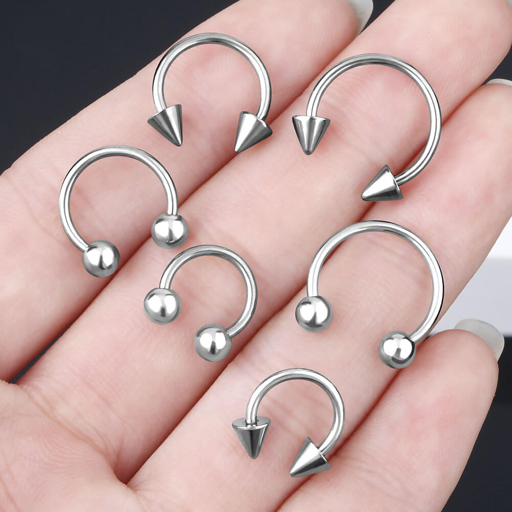 gauges of septum rings