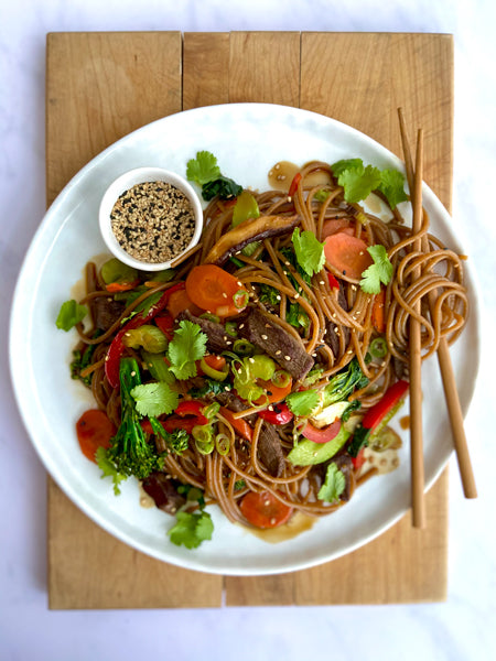 Chinese spaghetti whole wheat pasta