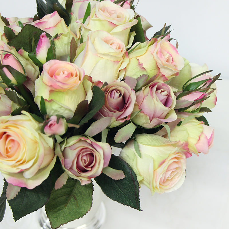 silk rose bouquet