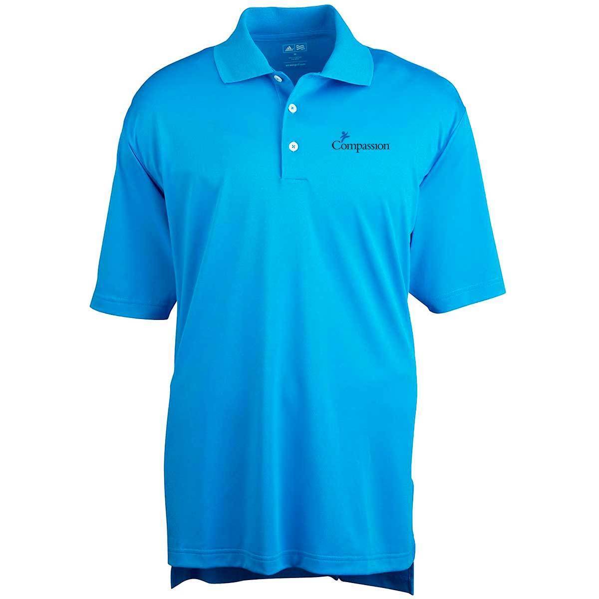 adidas men's climalite pique polo