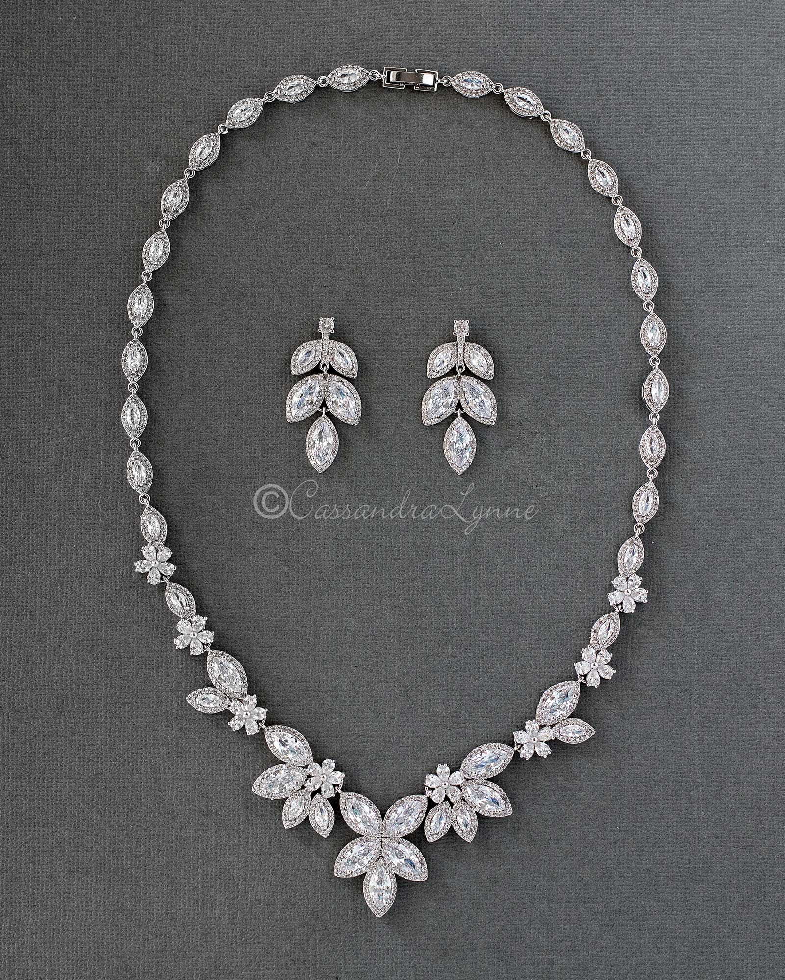 cheap necklace and earring sets for bridesmaids