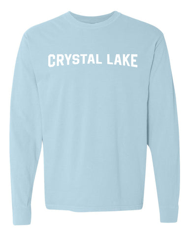 IN STOCK NOW! - Lake Life Crystal Lake Varsity Long Sleeve Tee
