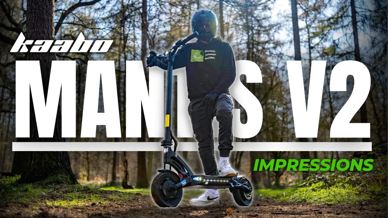 Kaabo Mantis 10 Plus V2 (2025) Electric Scooter-video