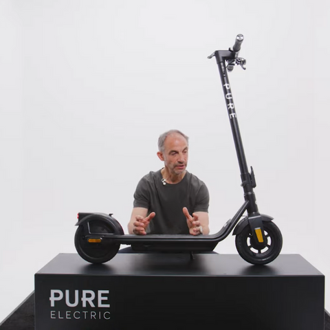 Adam Norris & The Pure Air³ Electric Scooter