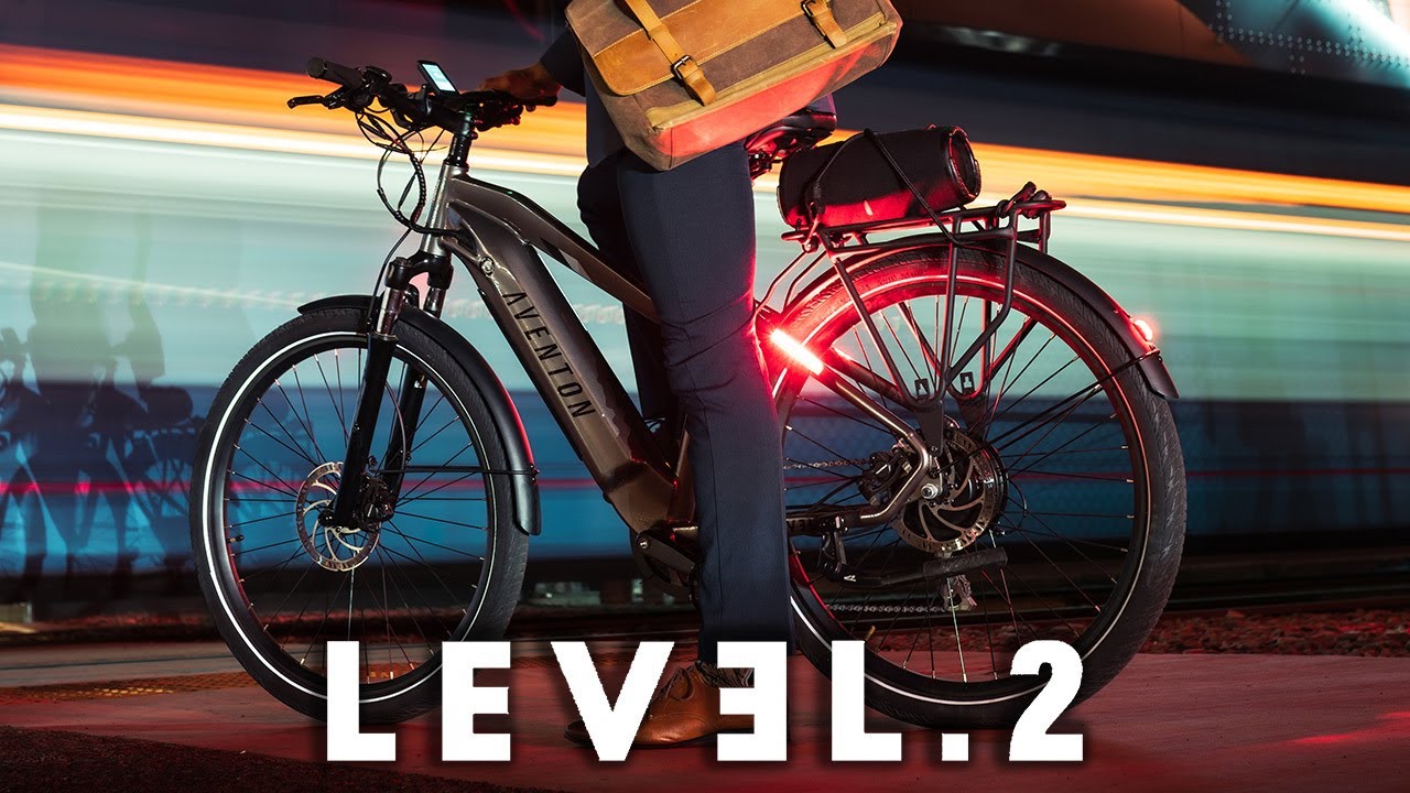 Aventon Level.2 Step Through Electric Bike-video