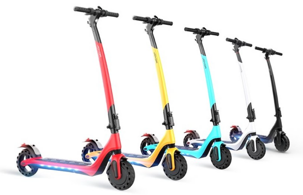 joyor a3 a5 electric scooter white black red yellow light blue