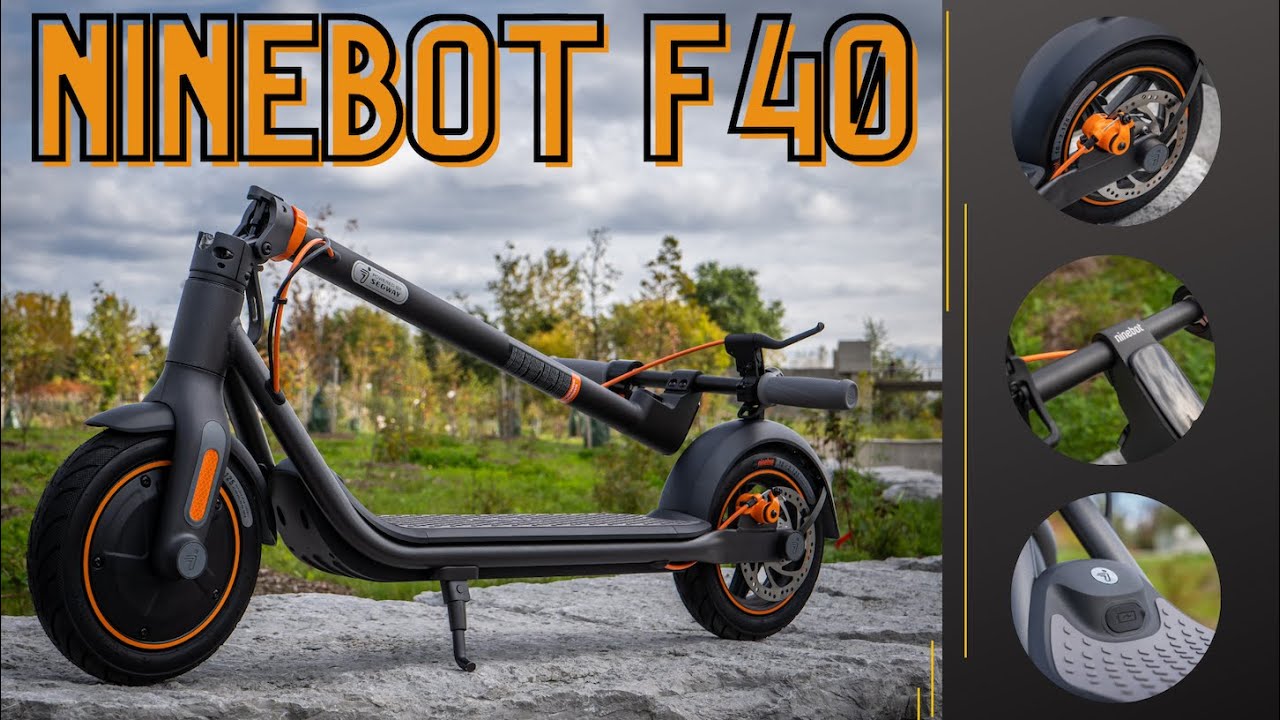 Segway Ninebot F40 Electric Scooter Global Edition-video