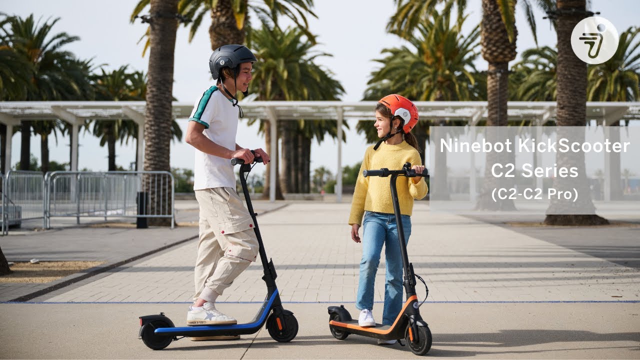 Segway Ninebot C2 Pro Electric Scooter-video