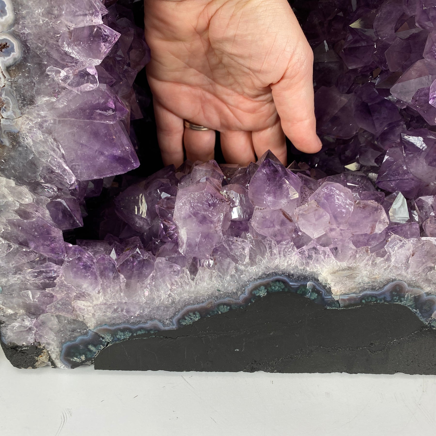 amethyst cathedral 13 inches