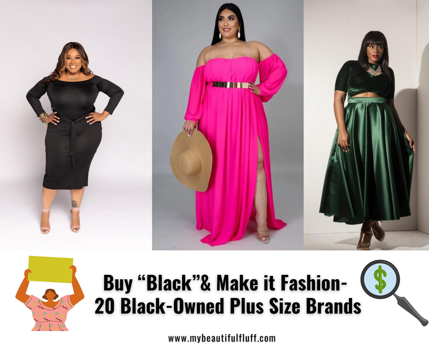 Buy “Black” & Make it Fashion- 20 Black-Owned Plus Size Brands – My ...