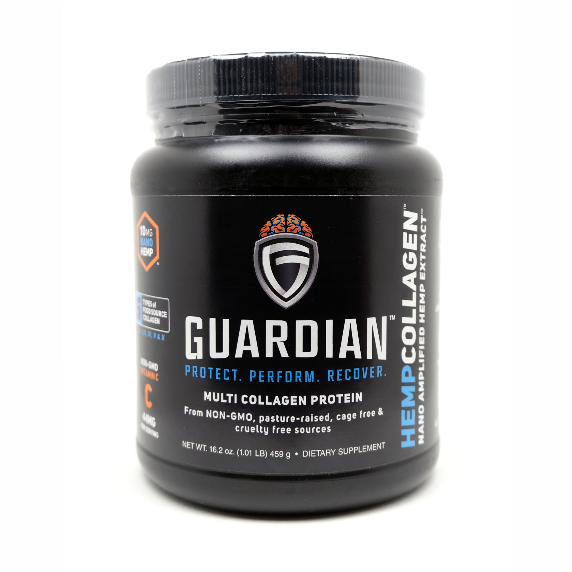 Guardian HempCollagen Protein Powder Front