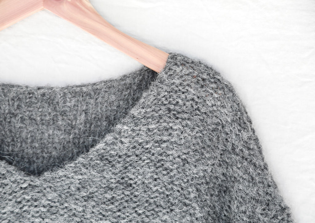 Charcoal Nuna Brushed Sweater