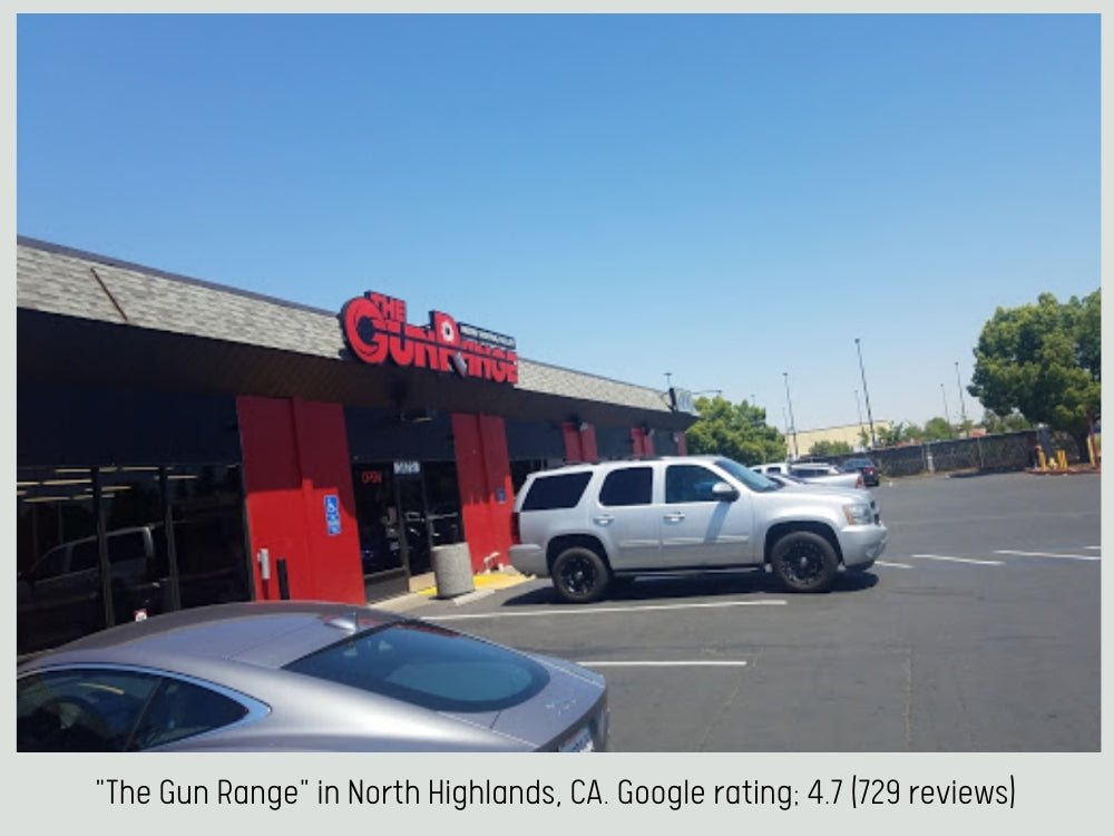 Gun range in California