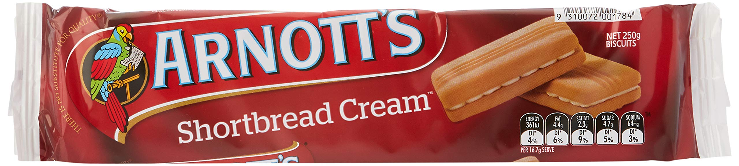 Arnotts Shortbread Cream Biscuits 250 Grams — Smart Buy Direct Au 7327