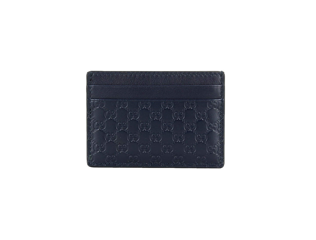 gucci card case microguccissima