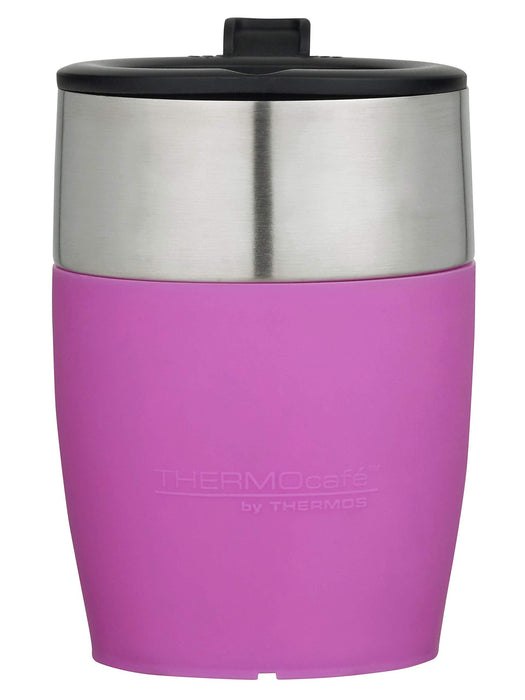 THERMOcafe™ Double Wall Insulated Coffee Cup, Pink, DF4064PK6AUS-Kitchen & Dining-THERMOcafe™- Smart Buy Direct AU