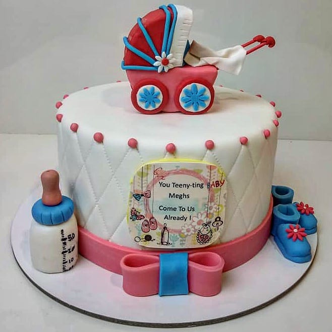 4 Fabulous Cakes For Baby Shower - CakenGifts.in