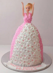 Doll Theme Cake 