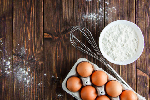 Whipped Egg Whites substitutes for baking soda