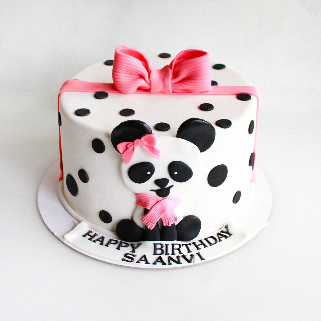 Hello Panda Birthday Cake | Giftorea