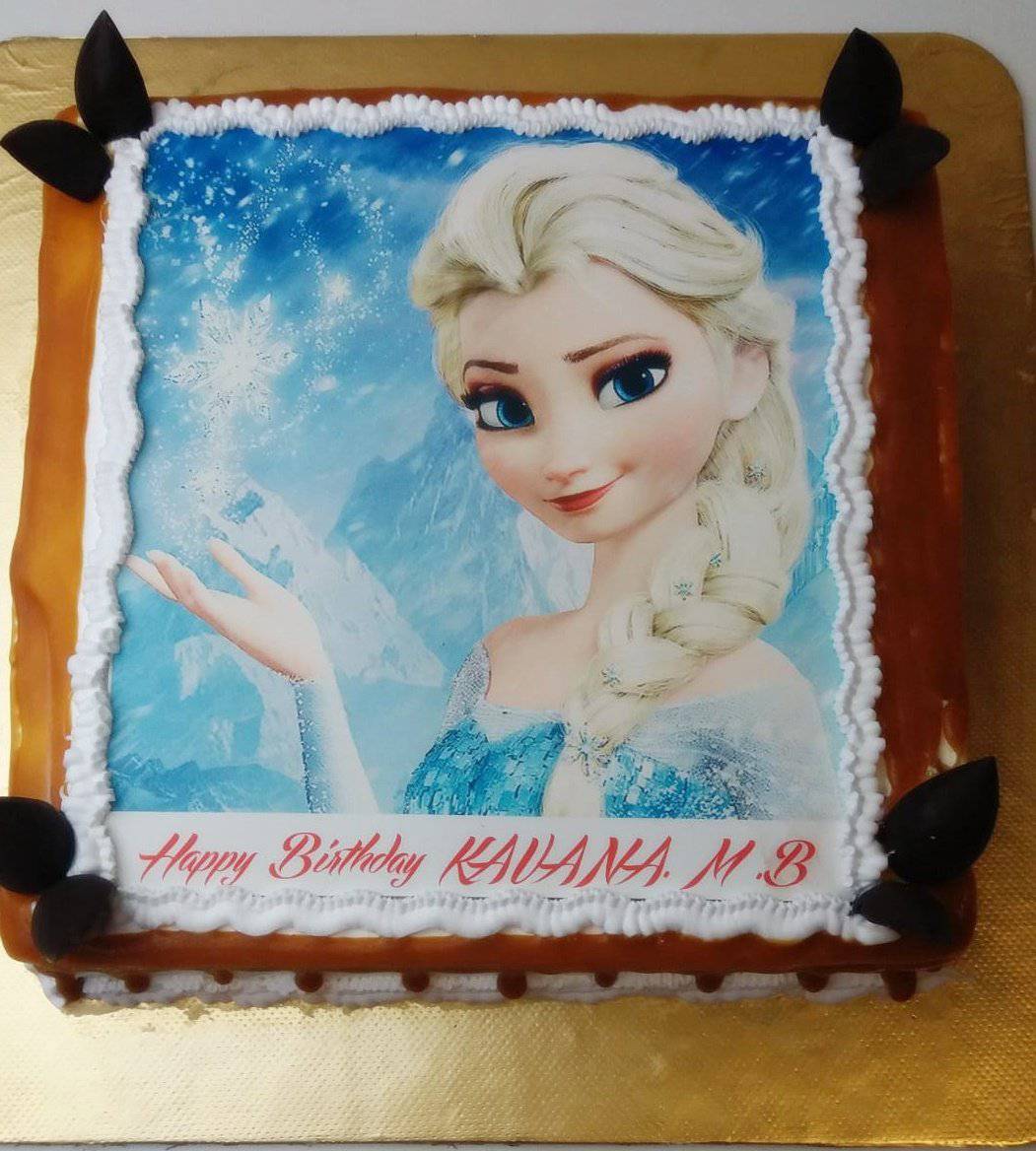 Elsa Frozen Cake - CAKEARC - Free Midnight Delivery