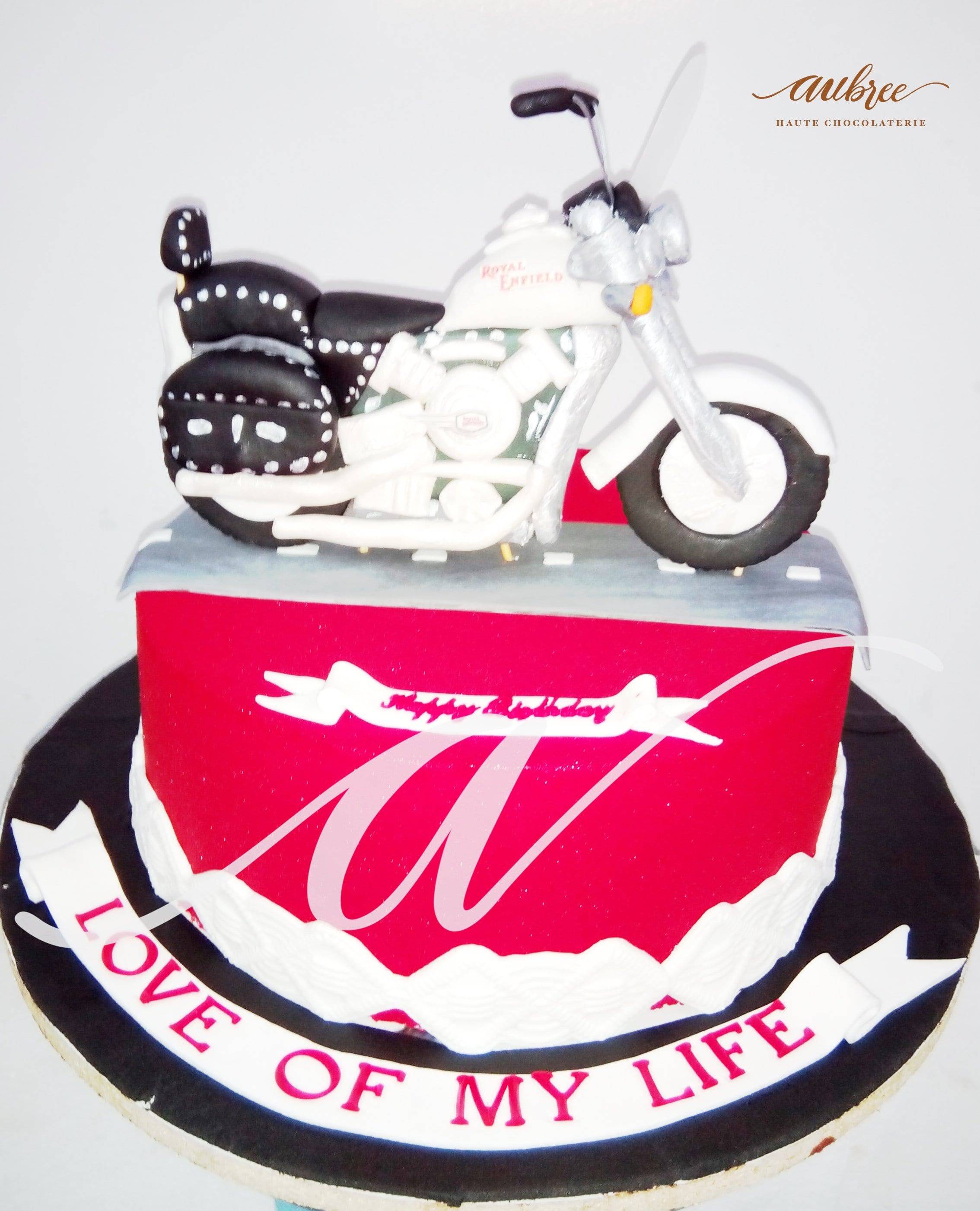 Royal Enfield Cake | Bullet Cake | Model -2 | Motorcycle Cake Full Video  Tutorial - YouTube