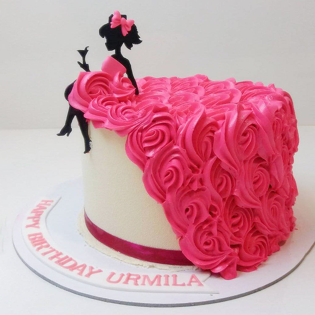 Floral Girl Cake