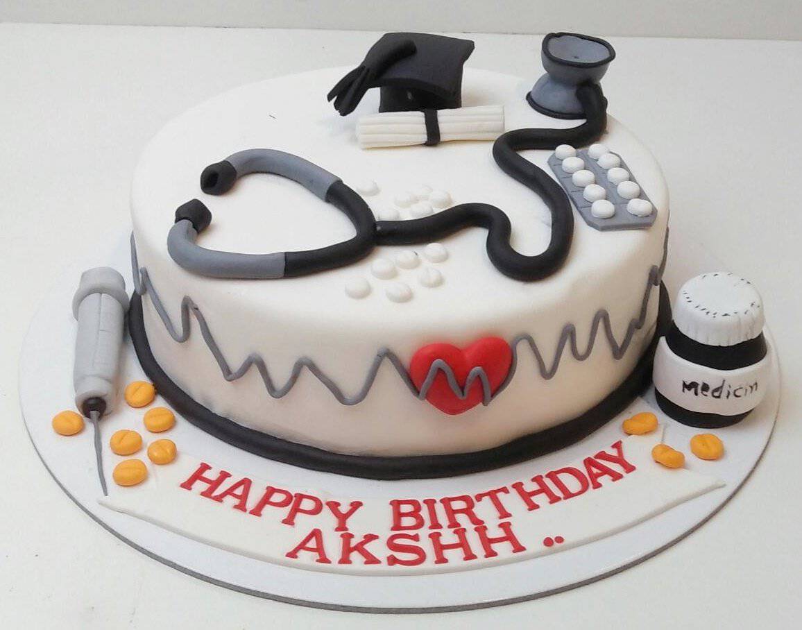 Doctor Cake for Her | Order Now with Same Day Free Delivery in Jaipur
