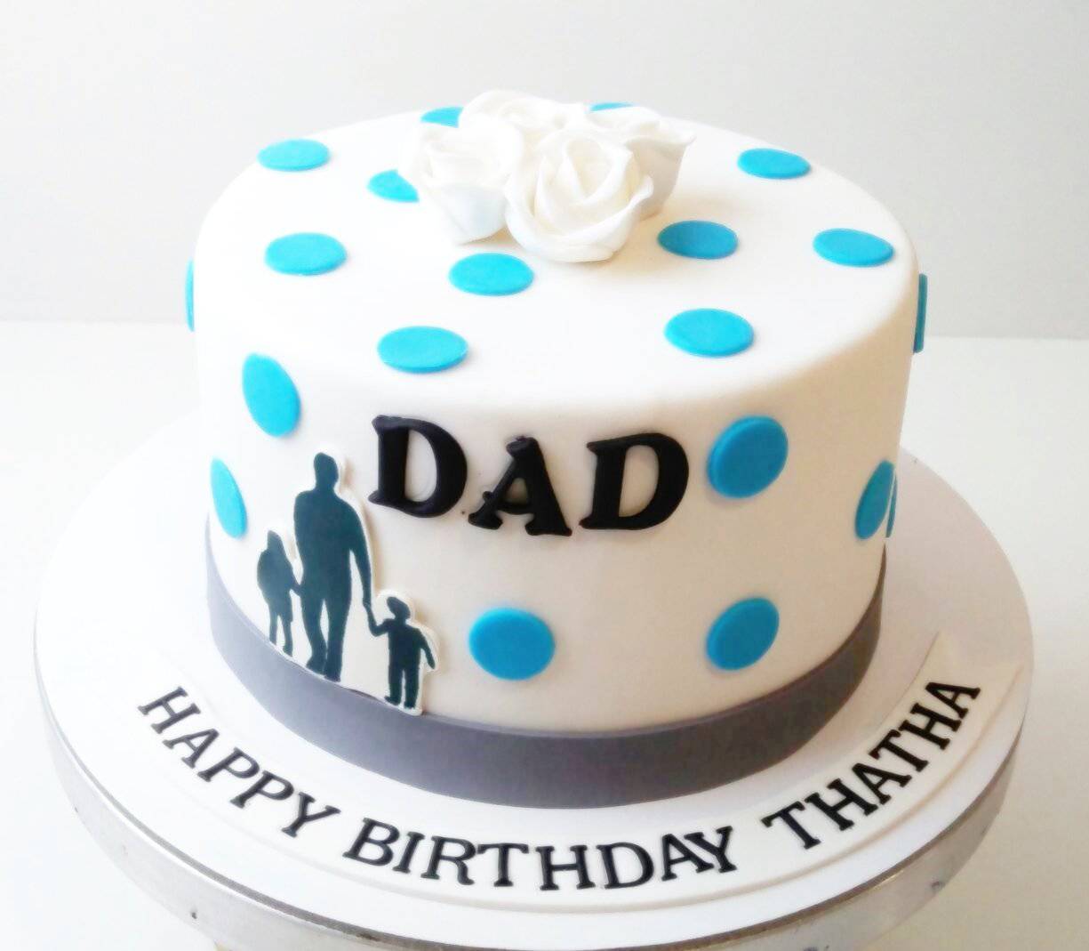 Dad Birthday Print Cake - 1.3Kg, Lakwimana