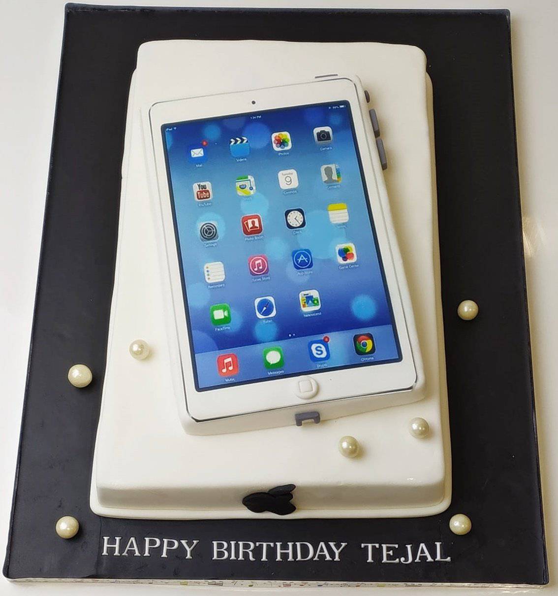 Birthday cake for husband who loves Apple gadgets | Kukkr Cakes Online