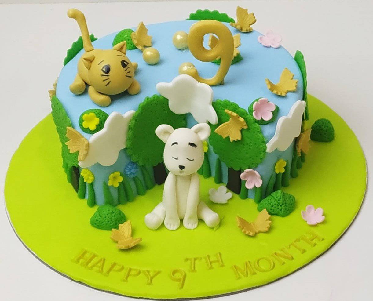 Coin Cakes - Celebrating 9th birthday month of baby♥️.... | Facebook