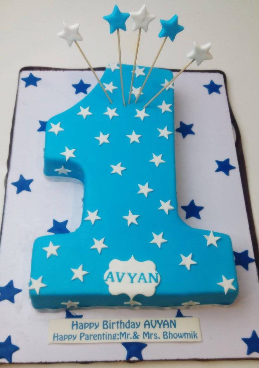 First Birthday Cakes | one Year Boys/Girls Cakes || Number 