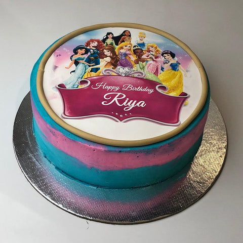 Disney Image Print Cake