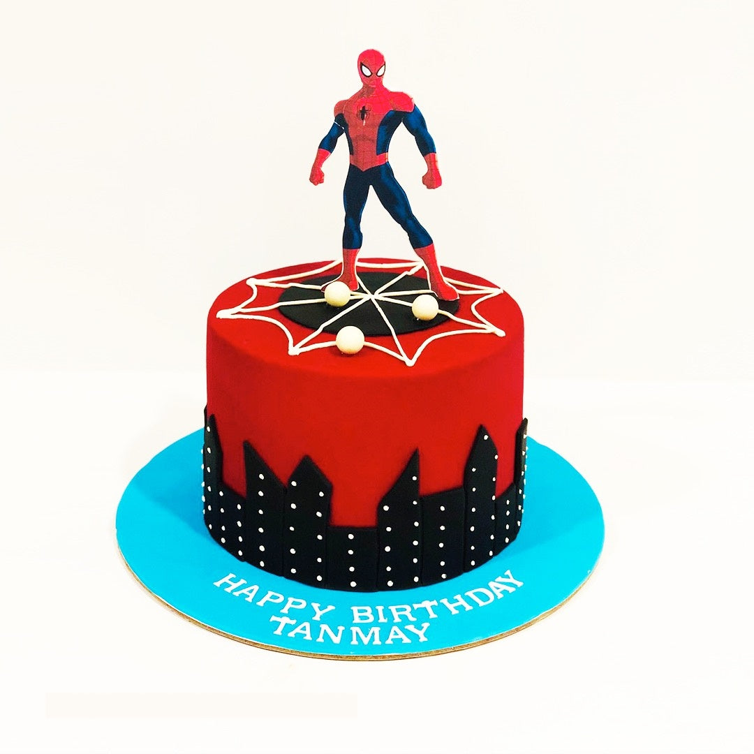 Spider-man Cake delivered