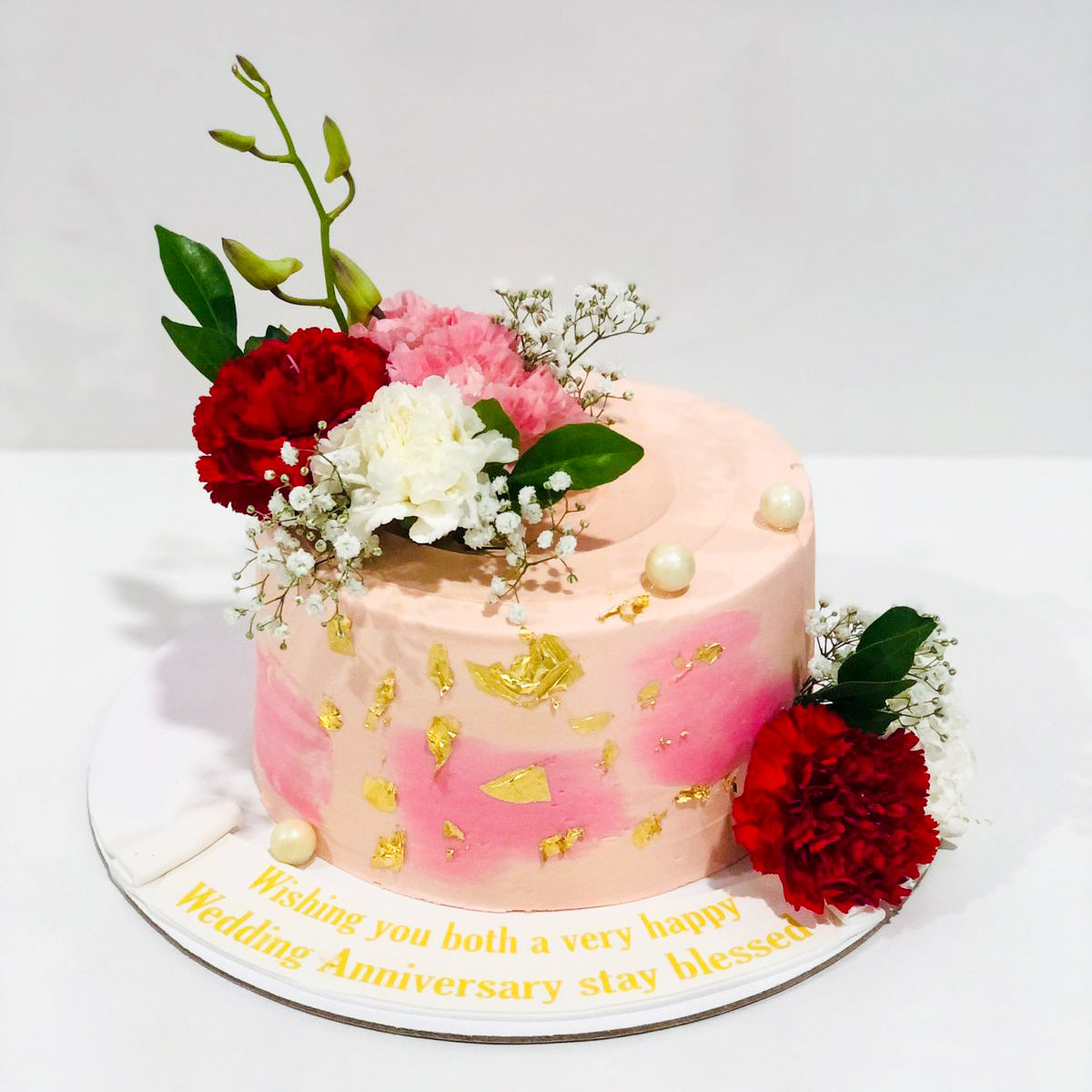 DIY Flower Birthday Cake with Name Edit - Best Wishes Birthday Wishes With  Name