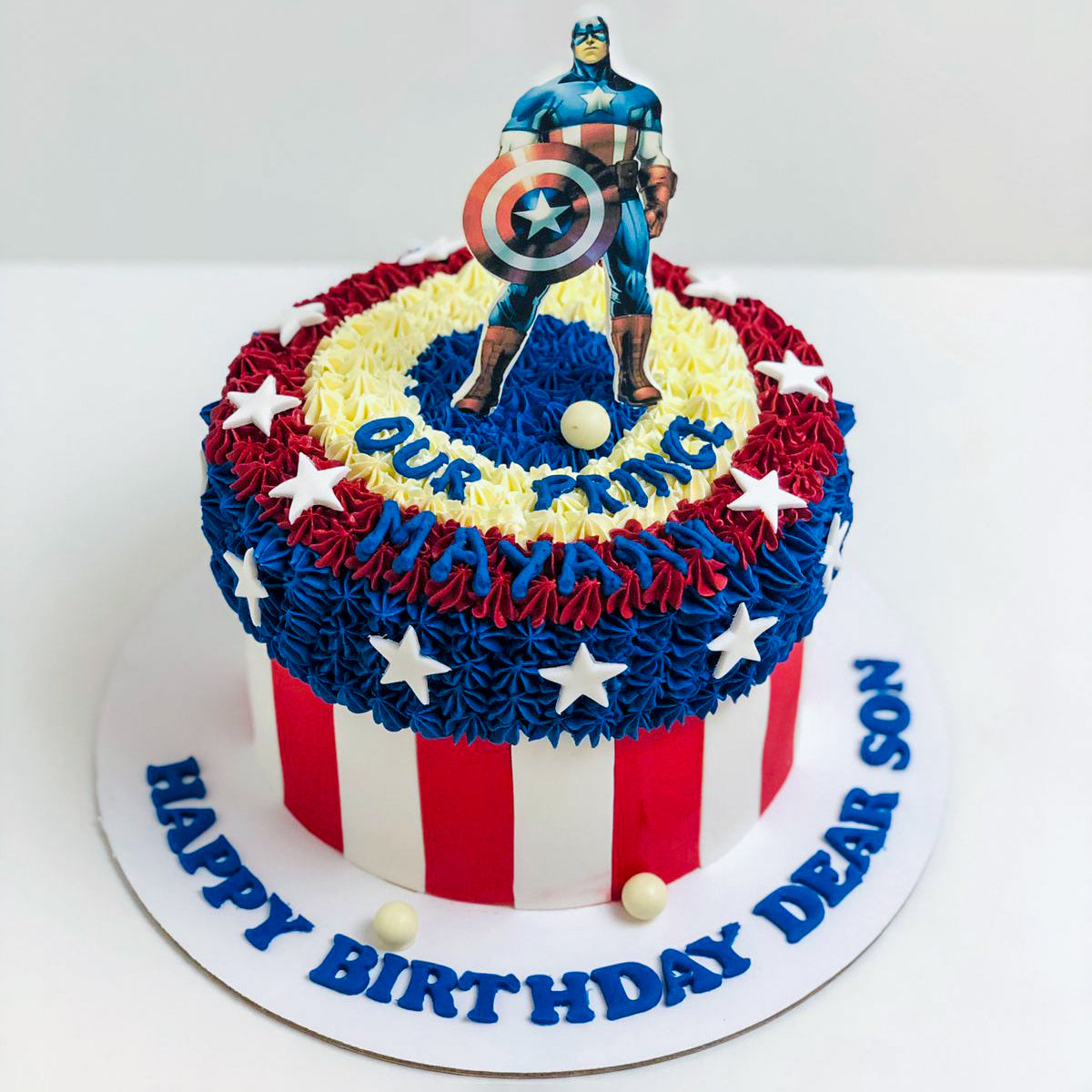 Captain America Cake | Little 