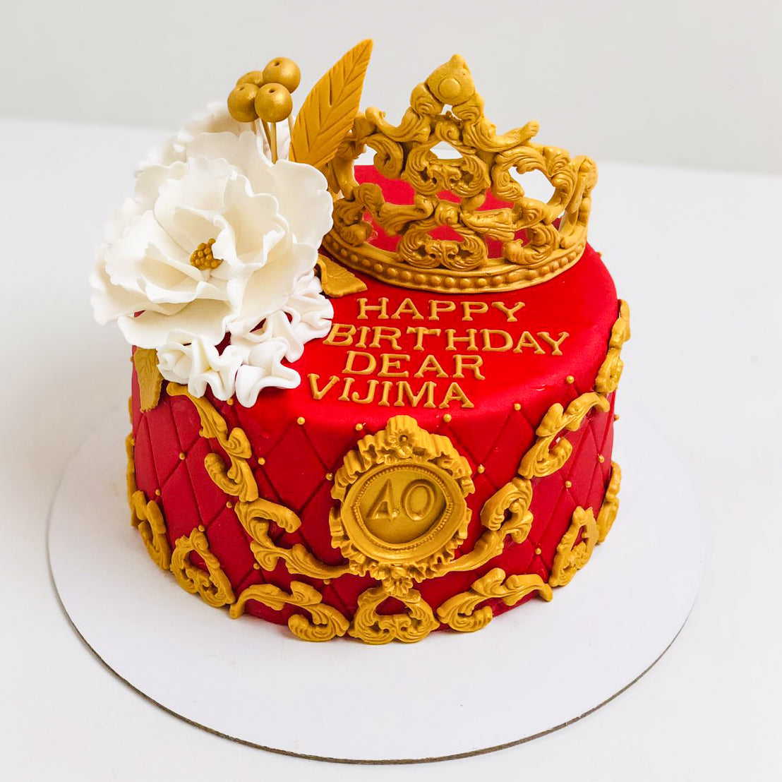first birthday princess crown cake charley.salas@sbcglobal… | Flickr